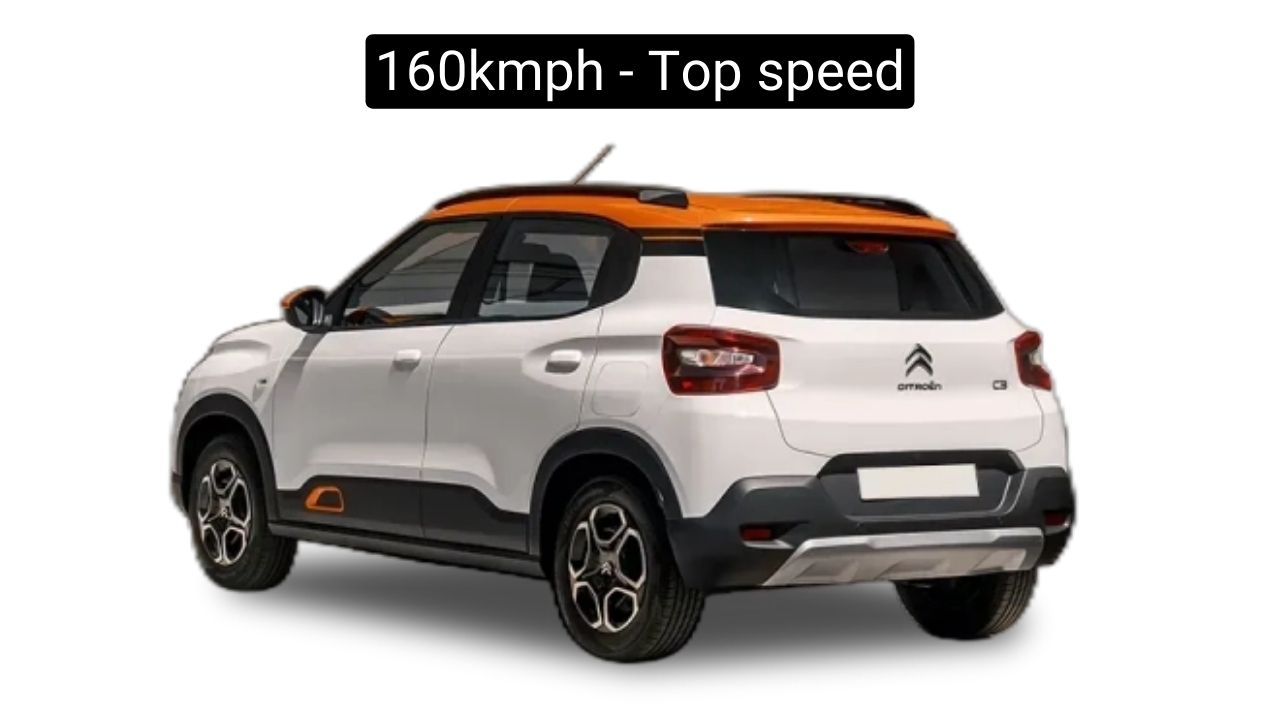 citroen c3 top speed