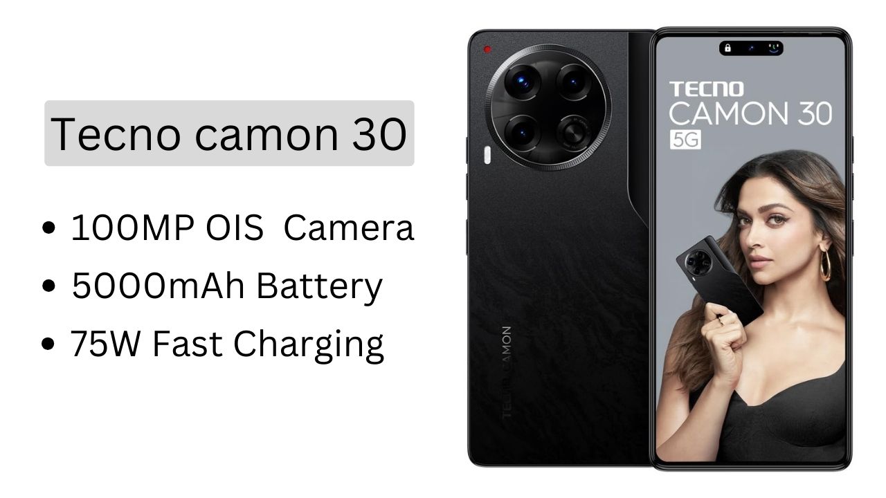 Tecno camon 30: 50MP कैमरा और 16GB रैम के साथ लॉन्च हुआ टेक्नो का स्मार्टफोन, जाने कीमत?