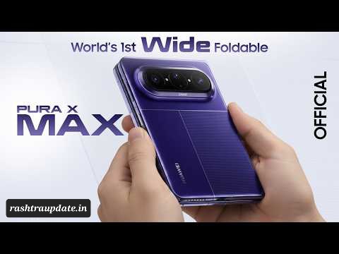 Huawei wide foldable phone