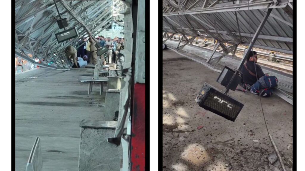 Charbagh Railway Station Shed Collapse
